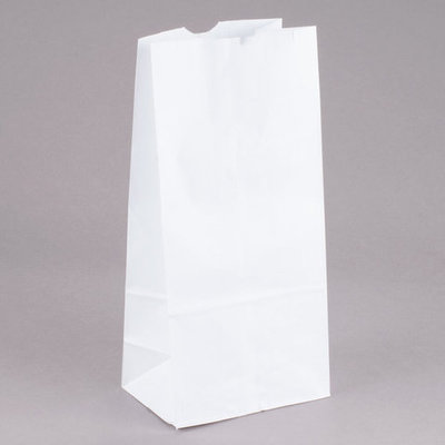 3 LB WHITE PAPER BAGS